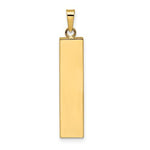 Ladda upp bild till gallerivisning, 14k Gold Two Tone Mezuzah Star of David Torah Pendant Charm
