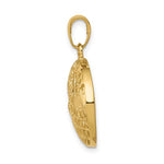 Load image into Gallery viewer, 10k Yellow Gold World Globe Pendant Charm
