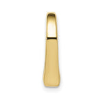 Afbeelding in Gallery-weergave laden, 10k Yellow Gold Floating Heart Chain Slide Pendant Charm
