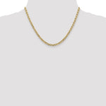 Załaduj obraz do przeglądarki galerii, 10k Yellow Gold 3.75mm Anchor Bracelet Anklet Choker Necklace Pendant Chain
