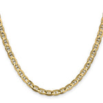 Lataa kuva Galleria-katseluun, 10k Yellow Gold 4.5mm Anchor Bracelet Anklet Choker Necklace Pendant Chain
