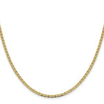 Załaduj obraz do przeglądarki galerii, 10k Yellow Gold 2.4mm Anchor Bracelet Anklet Choker Necklace Pendant Chain
