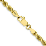 Загрузить изображение в средство просмотра галереи, 10k Yellow Gold 3.5mm Diamond Cut Rope Bracelet Anklet Choker Necklace Pendant Chain
