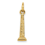 Afbeelding in Gallery-weergave laden, 14k Yellow Gold Washington DC Monument 3D Pendant Charm
