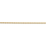 Carregar imagem no visualizador da galeria, 14K Yellow Gold 1.5mm Rope Bracelet Anklet Choker Necklace Pendant Chain
