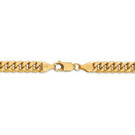 Kép betöltése a galériamegjelenítőbe: 14k Yellow Gold 6.75mm Miami Cuban Link Bracelet Anklet Choker Necklace Pendant Chain
