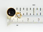 Kép betöltése a galériamegjelenítőbe: 14K Yellow Gold with Enamel Coffee Cup Mug 3D Pendant Charm
