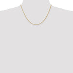 Ladda upp bild till gallerivisning, 14k Yellow Gold 1.3mm Diamond Cut Rope Bracelet Anklet Choker Necklace Pendant Chain

