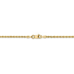 Cargar imagen en el visor de la galería, 14k Yellow Gold 1.75mm Diamond Cut Rope Bracelet Anklet Choker Necklace Pendant Chain
