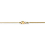 Kép betöltése a galériamegjelenítőbe: 14K Solid Yellow Gold 0.80mm Classic Round Snake Bracelet Anklet Choker Necklace Pendant Chain
