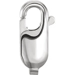 Ladda upp bild till gallerivisning, 14k 10k Yellow White Gold Lightweight 13.5mm x 5.25mm Lobster Clasp Jewelry Findings
