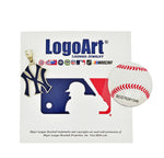 Lataa kuva Galleria-katseluun, Sterling Silver Gold Plated Enamel New York Yankees LogoArt Licensed Major League Baseball MLB Pendant Charm
