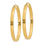 Загрузить изображение в средство просмотра галереи, 14k Yellow Gold Classic Large Oval Hoop Earrings
