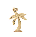 Load image into Gallery viewer, 14k Yellow Gold Palm Tree Pendant Charm

