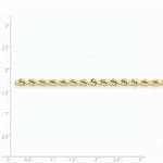 Carica l&#39;immagine nel visualizzatore di Gallery, 14k Yellow Gold 4mm Diamond Cut Rope Bracelet Anklet Choker Necklace Pendant Chain

