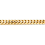 Indlæs billede til gallerivisning 14k Yellow Gold 7.3mm Miami Cuban Link Bracelet Anklet Choker Necklace Pendant Chain
