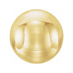 Cargar imagen en el visor de la galería, 18K Yellow Gold 5mm Heavyweight Ball Bead Spacer Stopper Pack of 3
