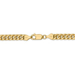 將圖片載入圖庫檢視器 14k Yellow Gold 6mm Miami Cuban Link Bracelet Anklet Choker Necklace Pendant Chain
