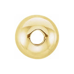 Carregar imagem no visualizador da galeria, 14K Yellow Gold 2.5mm Lightweight Ball Bead Spacer Stopper Pack of 3
