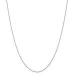 Carica l&#39;immagine nel visualizzatore di Gallery, 14K White Gold 0.5mm Box Bracelet Anklet Choker Necklace Pendant Chain
