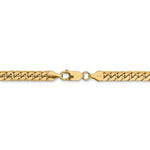 Indlæs billede til gallerivisning 14K Yellow Gold 5.5mm Miami Cuban Link Bracelet Anklet Choker Necklace Pendant Chain
