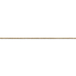 Załaduj obraz do przeglądarki galerii, 14k Yellow Gold 0.75mm Polished Cable Bracelet Anklet Choker Necklace Pendant Chain

