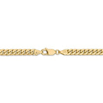 Загрузить изображение в средство просмотра галереи, 14k Yellow Gold 4.3mm Miami Cuban Link Bracelet Anklet Choker Necklace Pendant Chain
