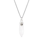 Lataa kuva Galleria-katseluun, Sterling Silver Mezuzah Pendant Charm Necklace 18 inches
