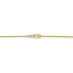 Load image into Gallery viewer, 14k Yellow Gold .90mm Cable Bracelet Anklet Choker Necklace Pendant Chain Lobster Clasp
