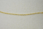 Φόρτωση εικόνας στο εργαλείο προβολής Συλλογής, 14k Yellow Gold 1.10mm Singapore Twisted Bracelet Anklet Necklace Choker Pendant Chain
