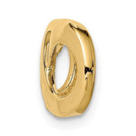 Lataa kuva Galleria-katseluun, 14k Yellow Gold Infinity Symbol Chain Slide Small Pendant Charm
