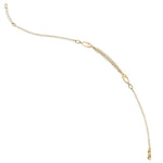 Load image into Gallery viewer, 14k Yellow Gold Oval Chain Anklet 10 Inches plus Extender
