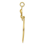 Afbeelding in Gallery-weergave laden, 10K Yellow Gold Dolphins Charm Holder Pendant
