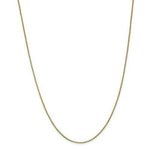 Indlæs billede til gallerivisning 10K Yellow Gold 1.1mm Box Bracelet Anklet Choker Necklace Pendant Chain
