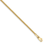 Carregar imagem no visualizador da galeria, 14K Yellow Gold 1.5mm Box Bracelet Anklet Necklace Choker Pendant Chain
