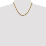Cargar imagen en el visor de la galería, 14k Yellow Gold 5mm Miami Cuban Link Bracelet Anklet Choker Necklace Pendant Chain
