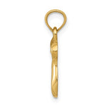 Afbeelding in Gallery-weergave laden, 14k Yellow Gold Chai Jewish Small Pendant Charm
