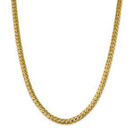 Carregar imagem no visualizador da galeria, 14K Yellow Gold 6.25mm Miami Cuban Link Bracelet Anklet Choker Necklace Pendant Chain
