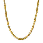 Indlæs billede til gallerivisning 14K Yellow Gold 6.25mm Miami Cuban Link Bracelet Anklet Choker Necklace Pendant Chain
