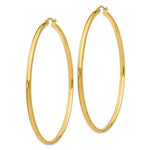 Load image into Gallery viewer, 14K Yellow Gold Extra Large Classic Round Hoop Earrings

