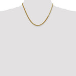 Load image into Gallery viewer, 14K Yellow Gold Silky Herringbone Bracelet Anklet Choker Necklace Pendant Chain 3mm

