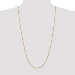 Load image into Gallery viewer, 14k Yellow Gold 1.3mm Diamond Cut Rope Bracelet Anklet Choker Necklace Pendant Chain
