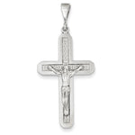 Load image into Gallery viewer, 14k White Gold Crucifix Cross Pendant Charm
