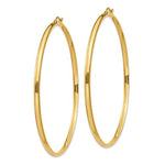 Load image into Gallery viewer, 14K Yellow Gold Extra Large Classic Round Hoop Earrings
