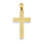 Ladda upp bild till gallerivisning, 14k Yellow Gold Latin Cross Pendant Charm
