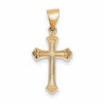 Lataa kuva Galleria-katseluun, 14k Rose Gold Cross Small Pendant Charm
