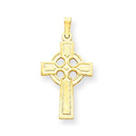 Загрузить изображение в средство просмотра галереи, 14k Yellow Gold Celtic Cross Pendant Charm
