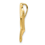 Load image into Gallery viewer, 14k Yellow Gold Whale Tail Pendant Charm
