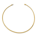 Kép betöltése a galériamegjelenítőbe: 14K Yellow Gold 3mm Domed Omega Necklace Chain
