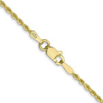 Indlæs billede til gallerivisning 10k Yellow Gold 1.5mm Diamond Cut Rope Bracelet Anklet Choker Necklace Pendant Chain
